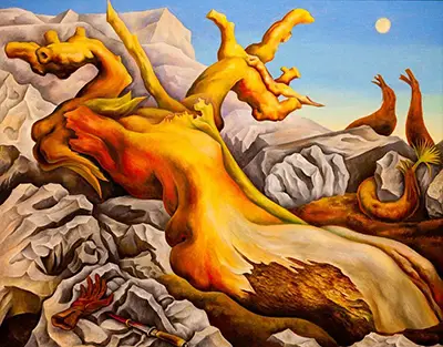 Symbolic Landscape Diego Rivera